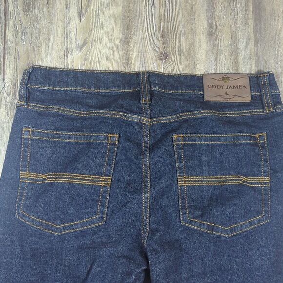 Cody James Jeans Men’s 36x34 Blue Dark Wash Slim Straight Leg Low Rise Denim - Picture 13 of 13